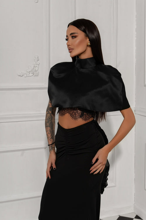 Black Statement Top