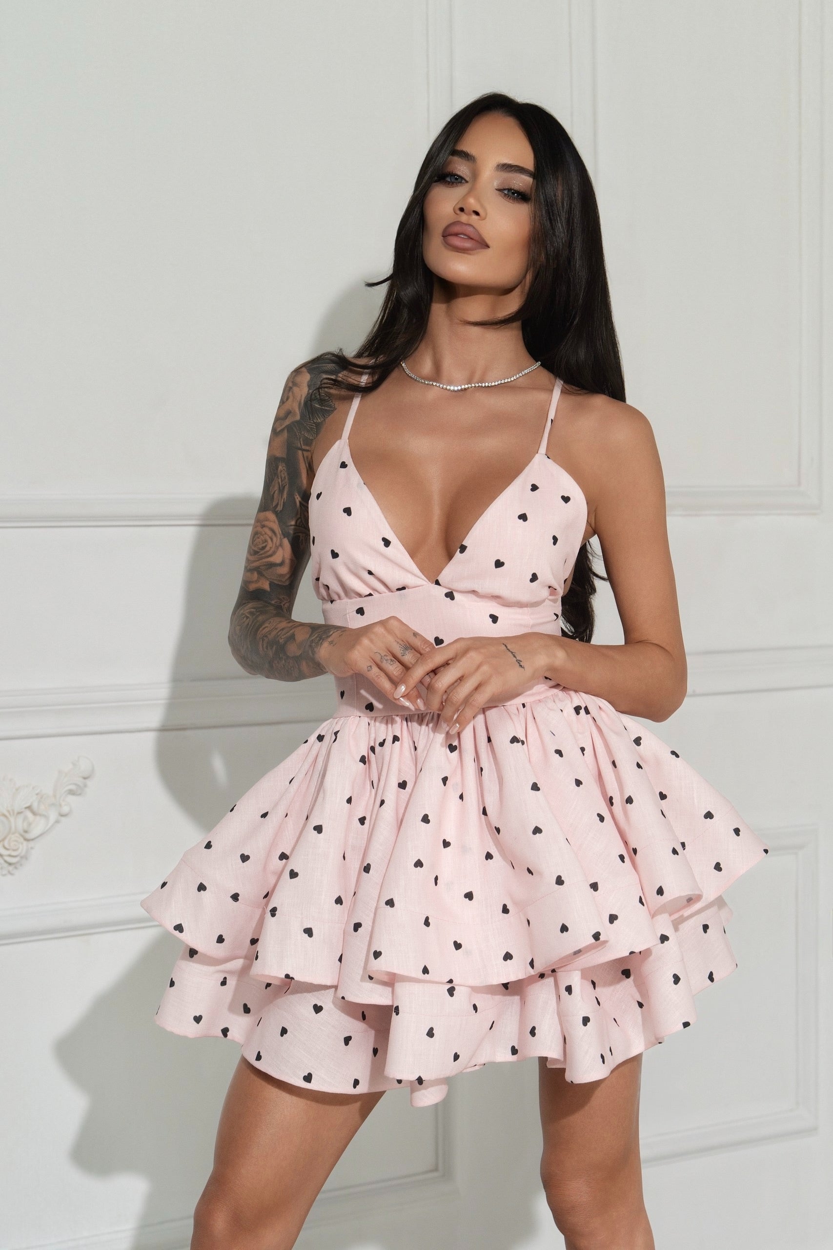 Mini Hearts Dress