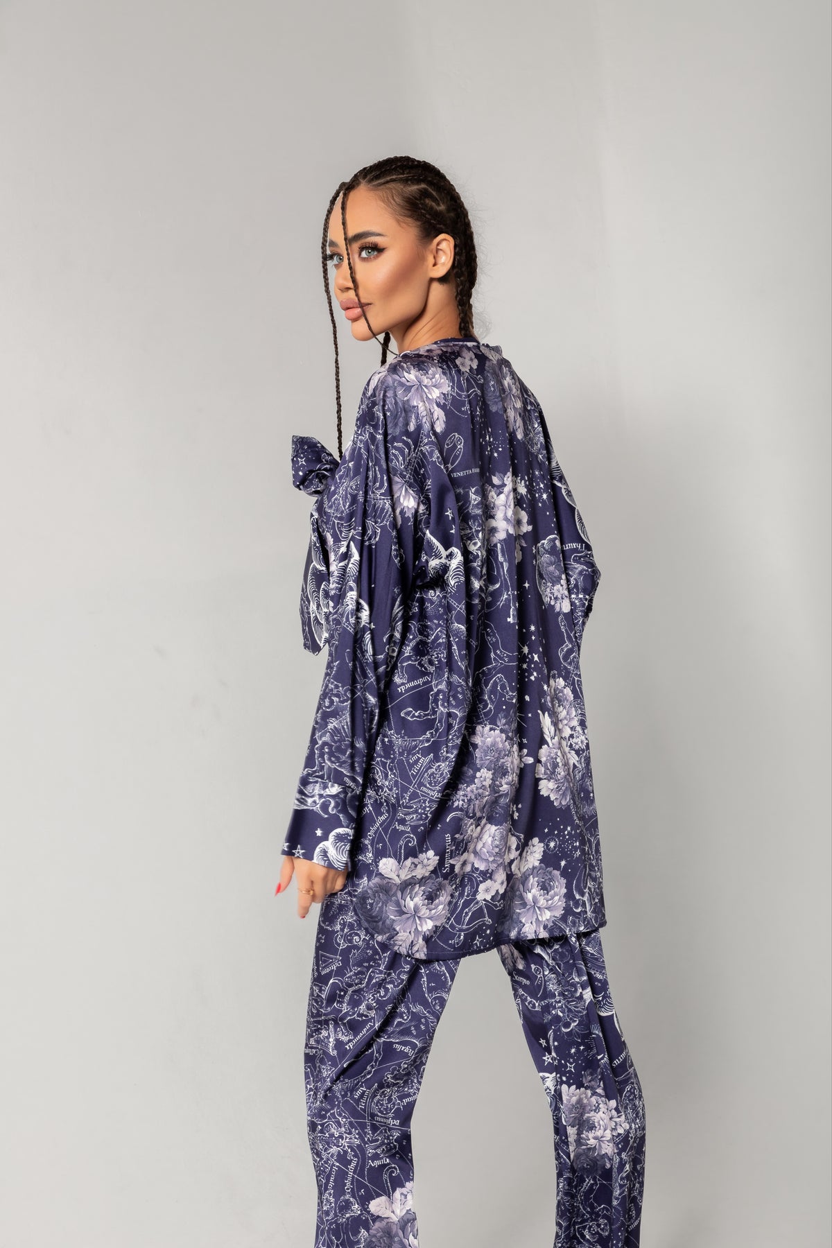 ZODIAC SILK KIMONO