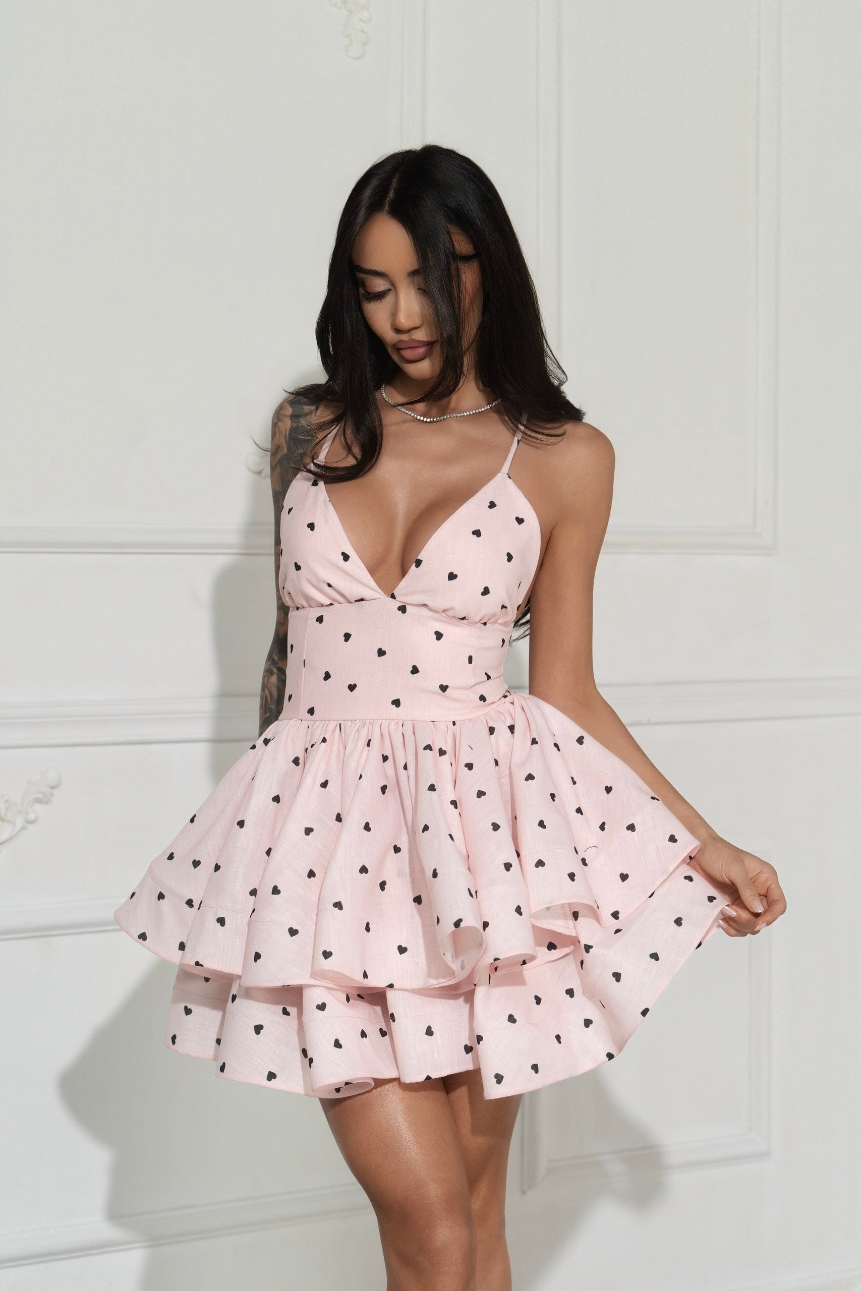 Mini Hearts Dress