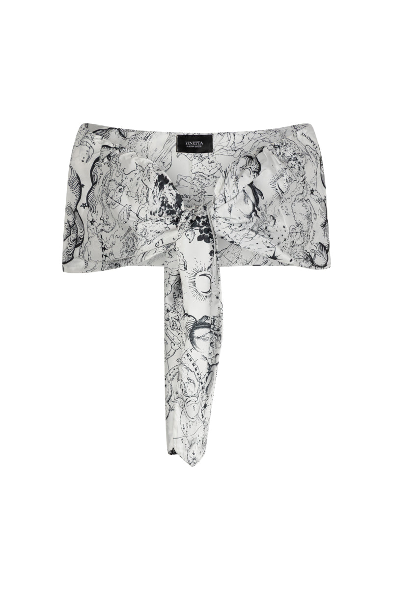 ZODIAC SCARF TOP
