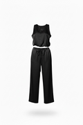 Noir Satin Set