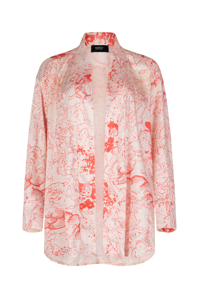 ZODIAC SILK KIMONO