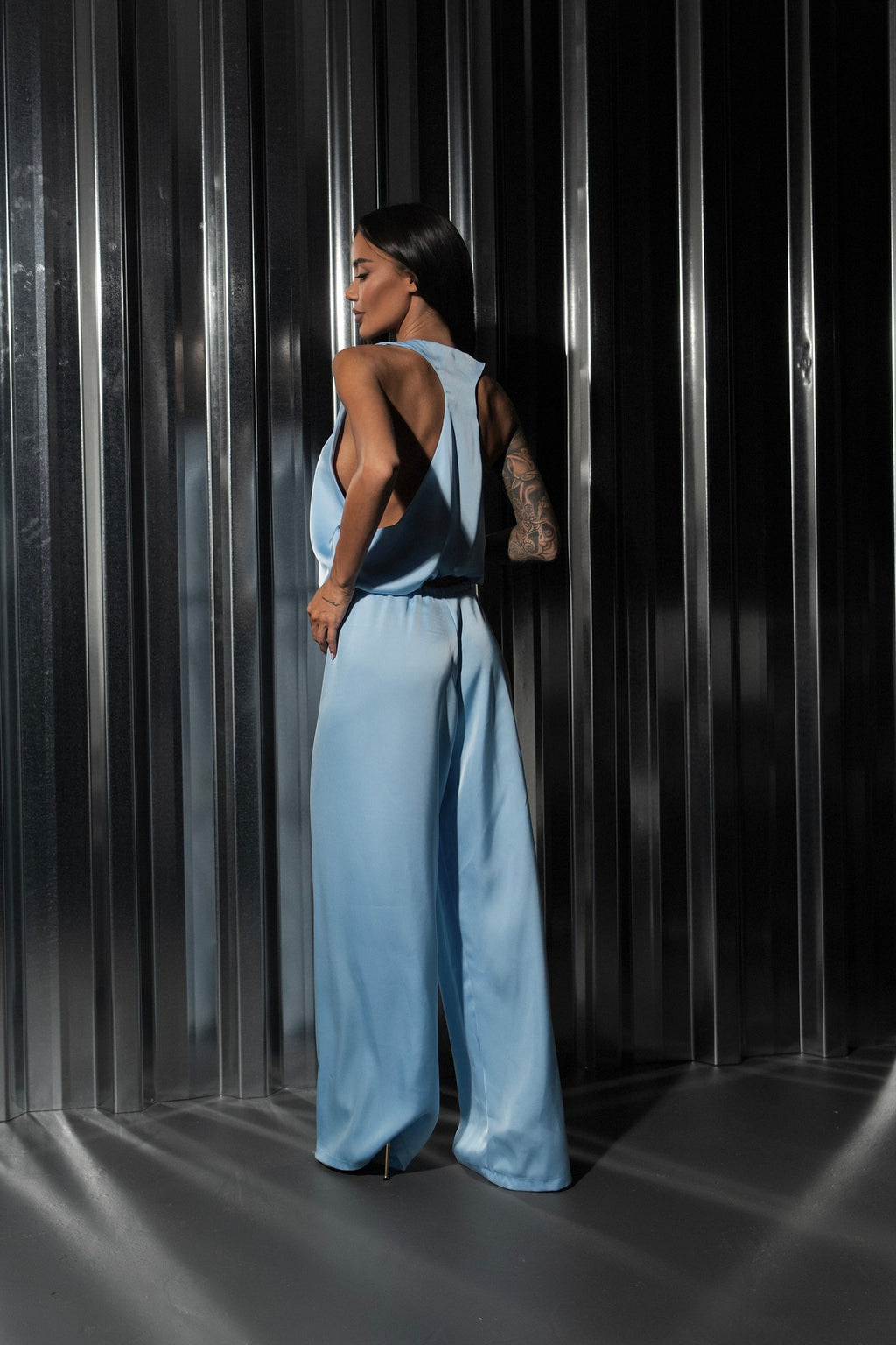 Celeste Satin Set